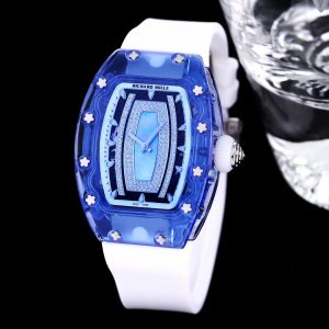 Richard Mille RM07-02 Gemset Sapphire Super Clone Watch for Sale 1063594160 - front view | Richard Mille